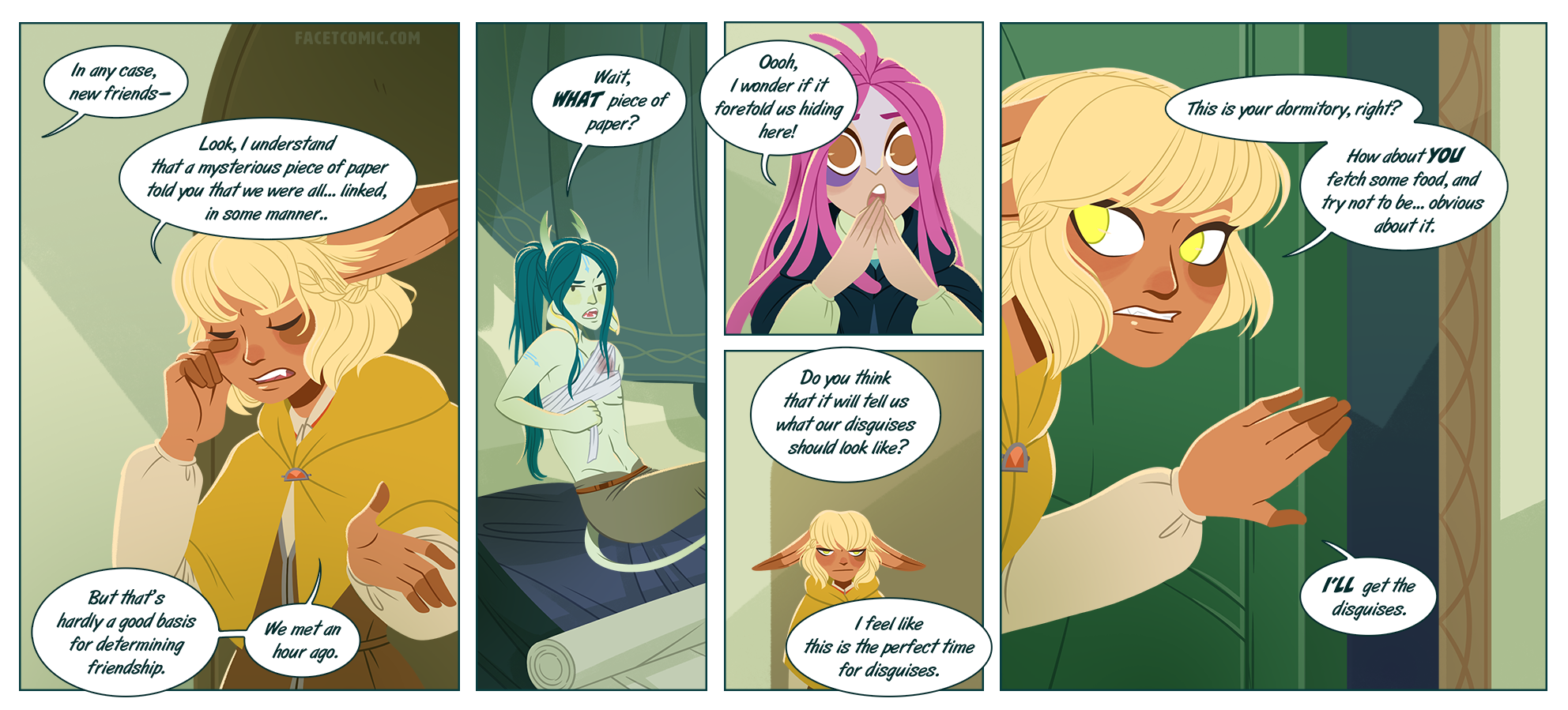 Oh yeah, that whole Prophecy thing? You were too busy getting stabbed, Khari.